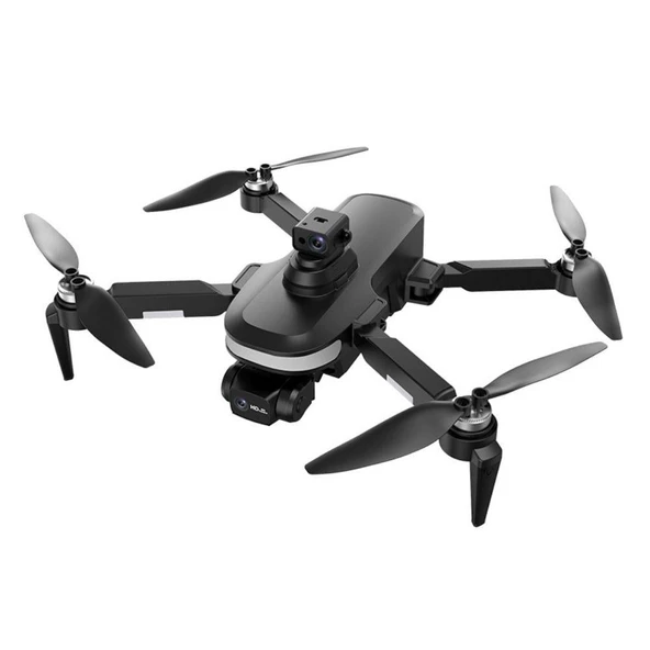 M104 Drone,Fırçasız Motorlu, Engel aşabilen,Uzun Aydınlatmalı,Brushless motorlu 4K Akıllı Drone - Resim 4