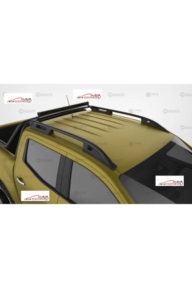 ROAL TUNİNG 2015+ MODEL VE ÜZERİ UYUMLU MİTSUBİSHİ L200 FALCON TAVAN ÇITASI SİYAH ürün görseli