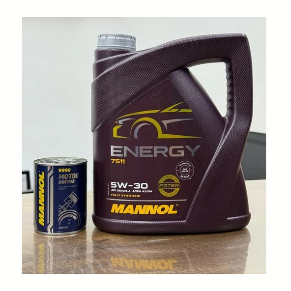 2025 Üretimli 5W30 Energy 7511 5L Motor Yağı  Ve Motor Doctor Etkili Duman Kesici Katkısı ürün görseli 1