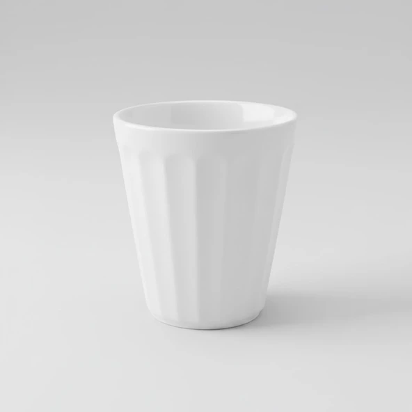 GÜRAL PORSELEN Güral 10 cm Rölyefli Çok Amaçlı Sunum Bardağı - Resim 6