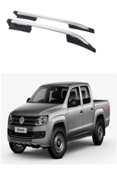 ROAL TUNİNG 2010-2016 AMAROK FALCON TAVAN ÇITASI GRİ - Resim 2