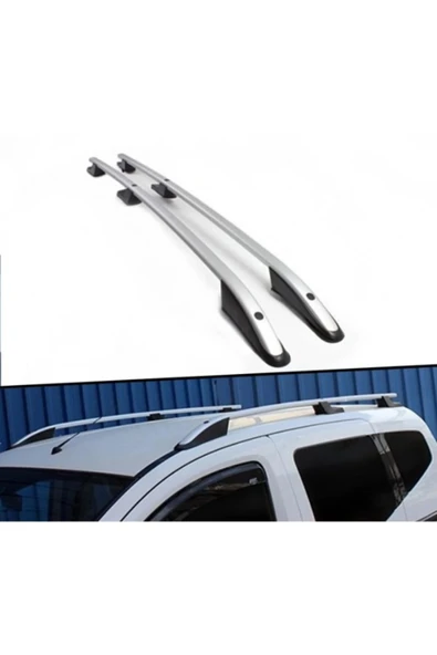 ROAL TUNİNG 2008+ ÜZERİ UYUMLU FİAT FİORİNO V2 SERİSİ SPORT TAVAN ÇITASI GRİ - Resim 4