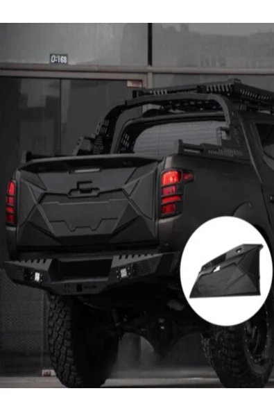 ROAL TUNİNG 2015+ ÜZERİ UYUMLU MİTSUBİSHİ L200 ARKA BAGAJ KAPLAMA KABARTMA ürün görseli