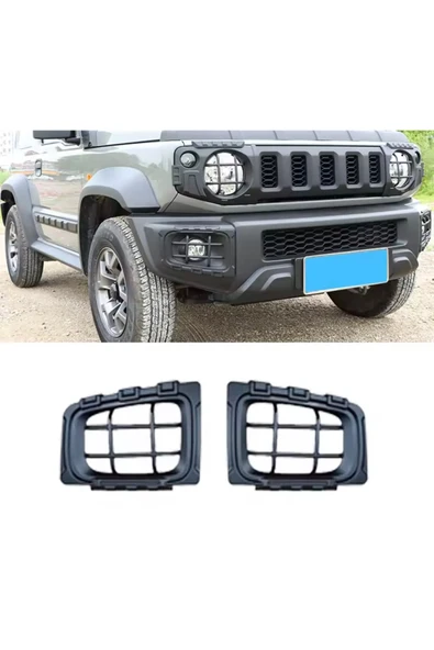 ROAL TUNİNG 2018-2023 SUZUKİ JİMNY ÖN SİS FARI KORUMA ÇERÇEVESİ ürün görseli