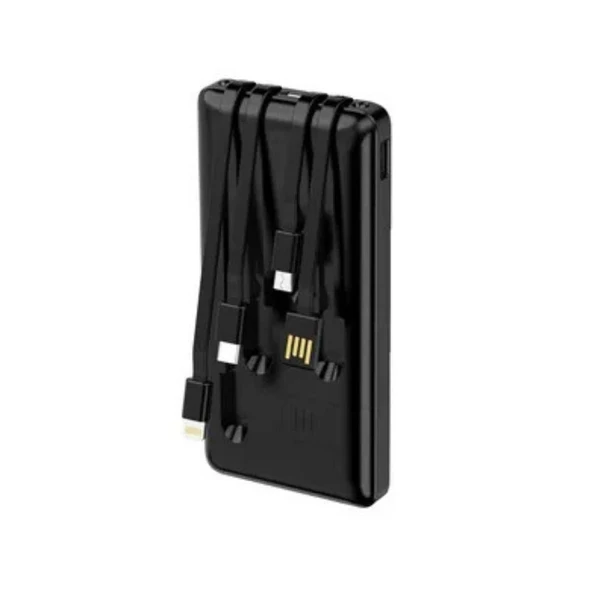 P267L-15 10000 mAh Taşınabilir Hızlı Şarj Powerbank | Çift Çıkışlı, İnce Tasarım, LED Göstergeli | Tüm Telefonlarla Uyumlu - Resim 3