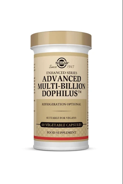 Solgar Advanced Multi-Billion Dophilus 60 Kapsül 2 Adet - Resim 2