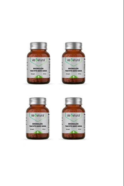 VeNatura Bromelain 60 Kapsül 4 Adet ürün görseli