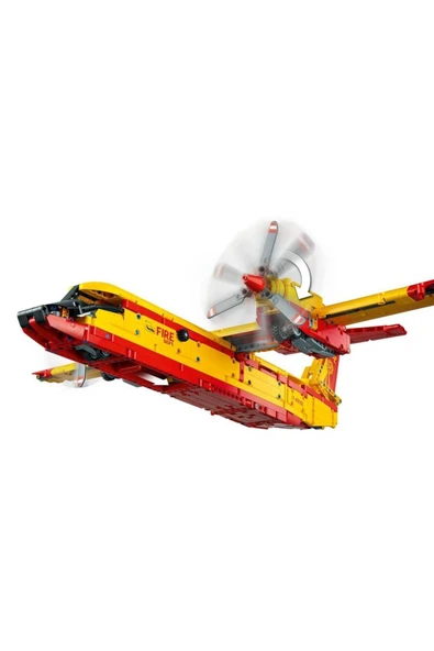 Technic İtfaiye Uçağı 42152-10 Yaş ve Üzeri Çocuklar İçin Model Uçak Projesi İçeren Yaratıcı Oy - Resim 5