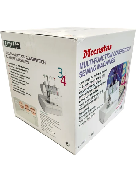Moonstar Ev Tipi 3 İp Reçme Dikiş Makinesi / DF858LD - Resim 5