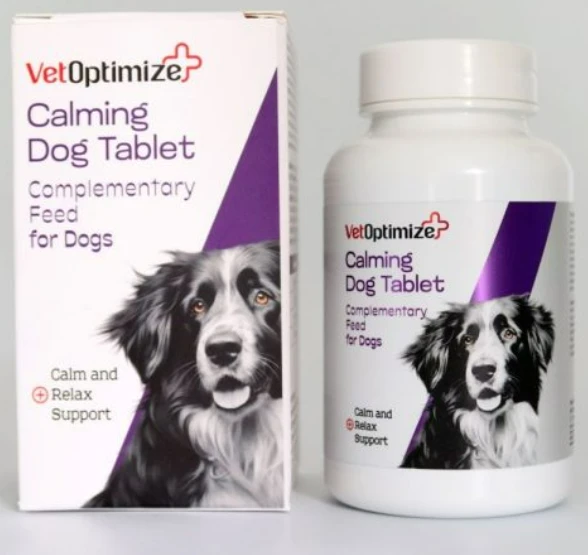 VetOptimize Calming Dog (Köpekler İçin Stres Önleme Desteği) 60 Tablet ürün görseli 1
