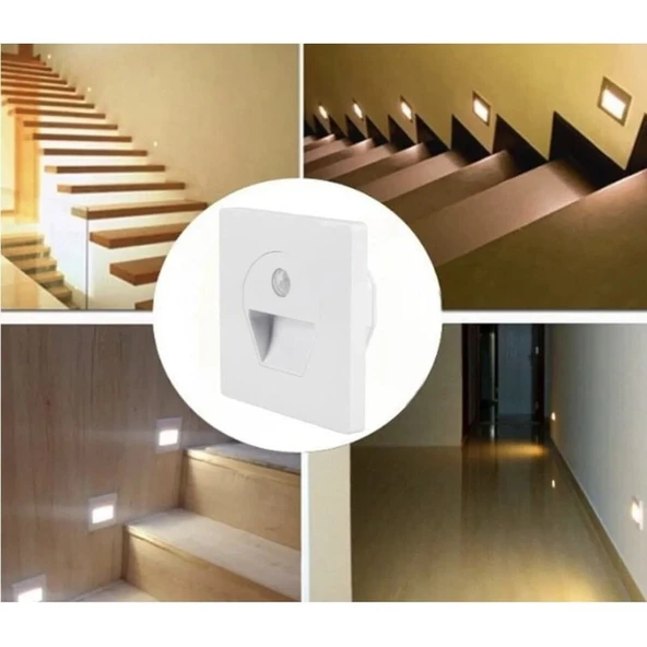 Cata 1W Sensörlü Fotoselli Koridor LED Aydınlatma CT-5170 - Günışıgı ürün görseli