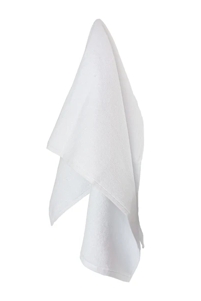 %100 Pamuk Yumuşak Dokulu Tüy Dökmez El Yüz ve Abdest Havlusu 50 X 90 cm - Beyaz - Resim 8