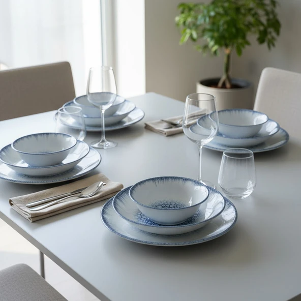 GÜRAL PORSELEN Enternasyonel Antares 12 Parça Yemek Takımı 14711 ürün görseli 1