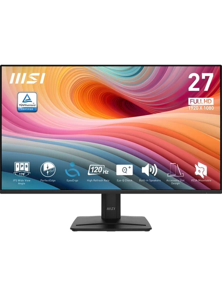 MSI PRO MP275 E2 27" 1 ms Full HD IPS 120 Hz Monitör ürün görseli 1