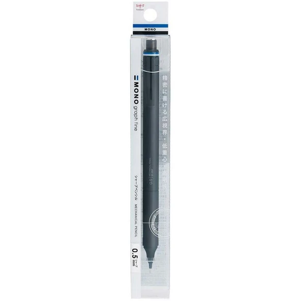 Tombow Graph Fine 0,5 mm Mekanik Kurşun Kalem Gümüş DPA-112A Mekanik Kalem ürün görseli 1
