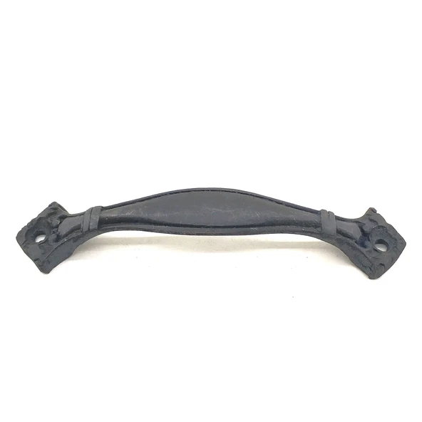 Antika Tarz Dekoratif Pirinç Deste Mobilya Kulbu - 25x120 mm, Oksit ürün görseli