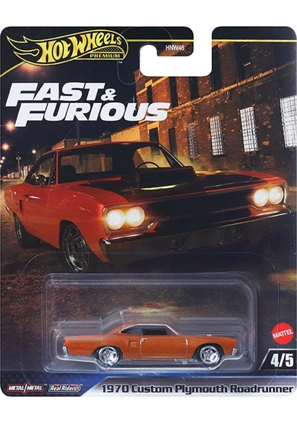 Hot Wheels Fast Furious 1970 Custom Plymouth Roadrunner HNW46 JBL87 ürün görseli 1