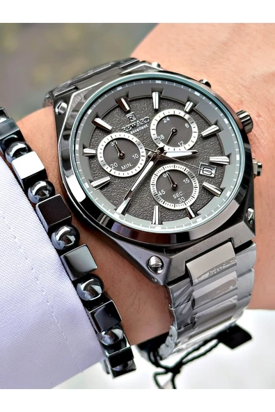 Reward Füme Renk Fonksiyonlar Aktif Orjinal Erkek Kol Saati + BİLEKLİK HEDİYELİ - Resim 4