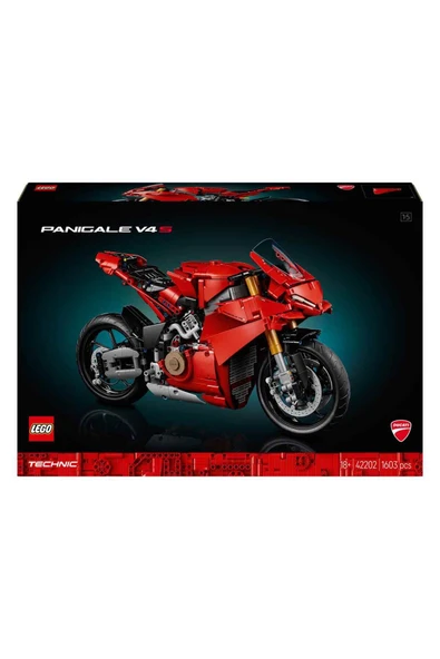 Technic Ducati Panigale V4 S Motosiklet 42202 - Yetişkinler için İnşa Edilebilen Yaratıcı - Resim 3