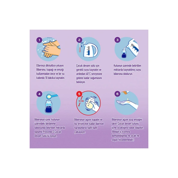 Aptamil Prosyneo 3 Bebek Sütü 1-3 Yaş 800 gr - Resim 7