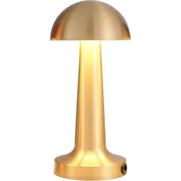 CT-8429 Lizbon Sarjli Masa Lambası 3 Farklı Renk Moduna Dokunmatik Geçiş Cata Dimmerli Gold ürün görseli