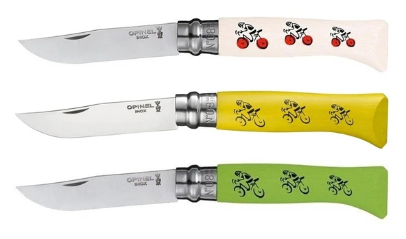 Opinel İnox No:8 Bisiklet İşlemeli Çakı ürün görseli 1