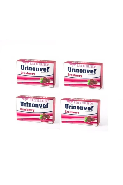 Urinonvef Cranberry 30 Yumuşak Kapsül 4 Adet ürün görseli
