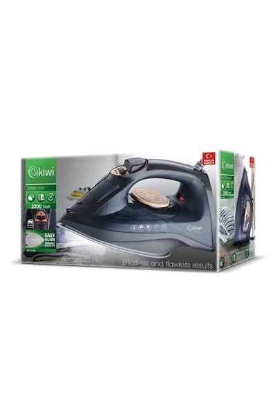 Kiwi KSI-6344 Buharlı Ütü | 2200 Watt, Seramik Taban, 90g Şok Buhar, 220ml Su Haznesi - Resim 5