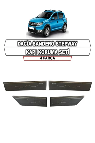 ROAL TUNİNG DACİA SANDERO STEPWAY KAPI GÖVDE KORUMA KAPLAMA 2012-2020 ürün görseli