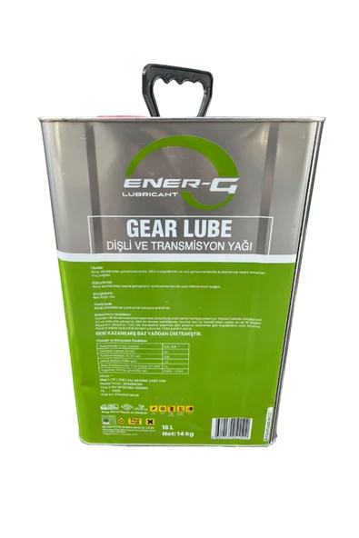 Ener-G 80W-90 DİŞLİ VE TRANSMİSYON YAĞI 14 Kg - 16 L - Resim 2