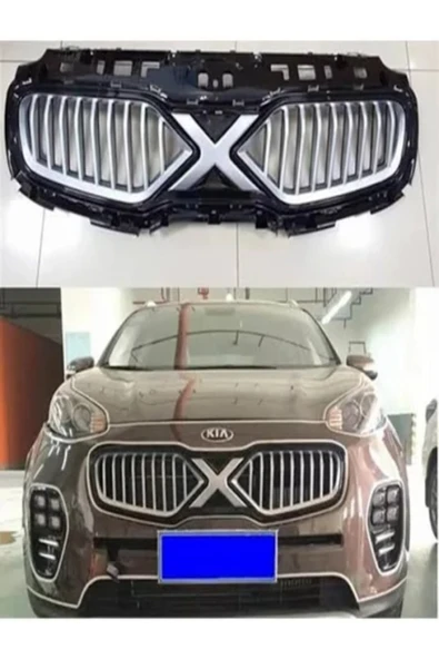 ROAL TUNİNG KİA SPORTAGE ÖN PANJUR 2016 VE ÜZERİ ÖZEL TASARIM - Resim 3