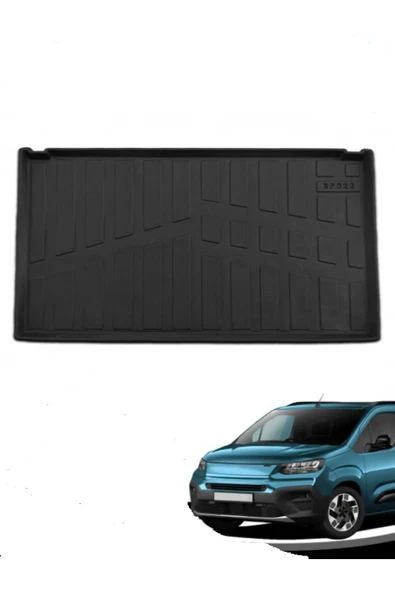 ROAL TUNİNG FİAT DOBLO SEPERATÖRLÜ PREMİUM BAGAJ HAVUZU 3D 2023 VE ÜZERİ Uyumlu ürün görseli