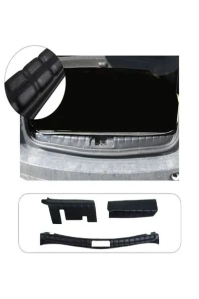 ROAL TUNİNG DACİA DUSTER BAGAJ KORUMA EŞİĞİ 3 PARÇA 2010-17 ürün görseli