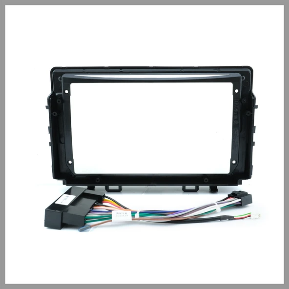 KIA RİO 2018-2022 UYUMLU ÇERÇEVE 9 INC ANDROID MULTİMEDYA ÇERÇEVESİ - SOKET ürün görseli 1