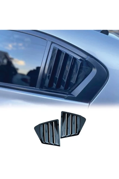 ROAL TUNİNG VOLKSWAGEN GOLF 8 KELEBEK CAM KAPLAMA VİZÖR RÜZGARLIK PİANO BLACK 2020 VE ÜZERİ ürün görseli