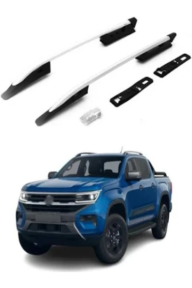 ROAL TUNİNG 2024+MODEL ÜZERİ UYUMLU AMAROK FALCON TAVAN ÇITASI GRİ ürün görseli