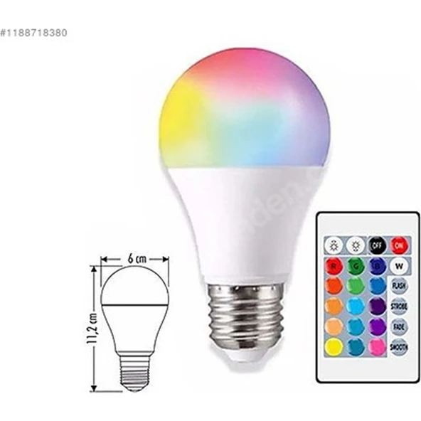 Cata CT-4058 Kumandalı LED Ampul 9W ürün görseli