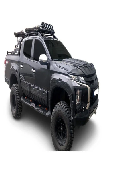 ROAL TUNİNG 2008-2022 MİTSUBİSHİ L200 DAKAR OFFROAD YAN BASAMAK LEDLİ ürün görseli