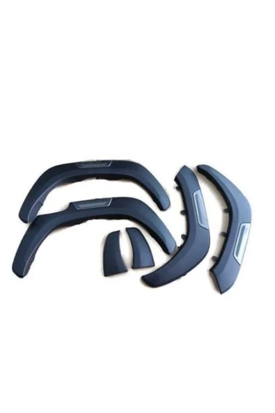 ROAL TUNİNG 2015-2020 TOYOTA HİLUX ÇAMURLUK DODİK KAPLAMA KABARTMA SETİ(İTHAL) - Resim 3