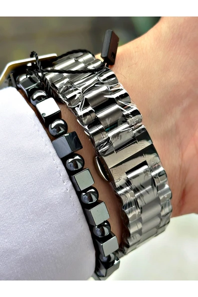 Reward Gümüş Renk Fonksiyonlu Çelik Kordon Orjinal Erkek Kol Saati + BİLEKLİK HEDİYELİ - Resim 3