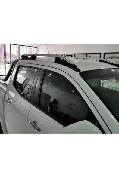 ROAL TUNİNG 2015+ MODEL ÜZERİ MİTSUBİSHİ L200 FALCON TAVAN ÇITASI GRİ ürün görseli 1