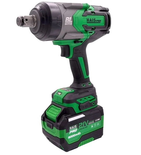 HaisPro Profesyonel Darbeli Somun Sıkma 2300 Nm Yüksek Tork 21 V + 8 Ah Çift Akü - RB-826 ürün görseli 1