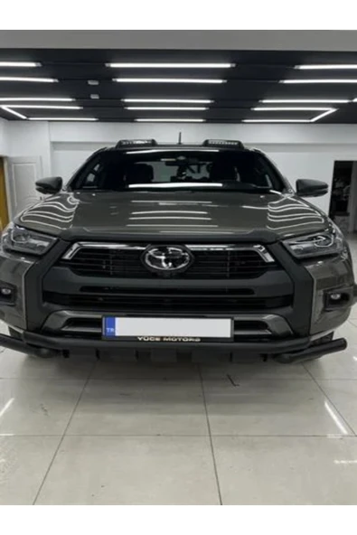 ROAL TUNİNG 2015+ MODEL ÜZERİ UYUMLU TOYOTA HİLUX ÖN SHARK TAMPON KORUMA DEMİRİ - Resim 4