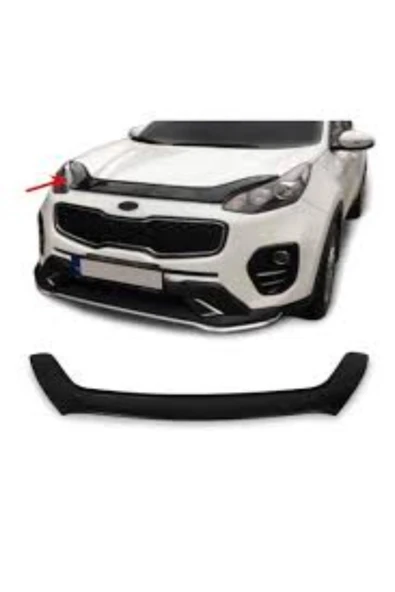 ROAL TUNİNG KİA SPORTAGE KAPUT RÜZGARLIĞI KORUMA 2016-21 uyumlu - Resim 2
