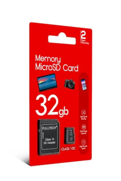 Fulltech FTMFD4 Micro SD Kart 32 GB Class 10 U1 Hafıza Kartı ürün görseli 1