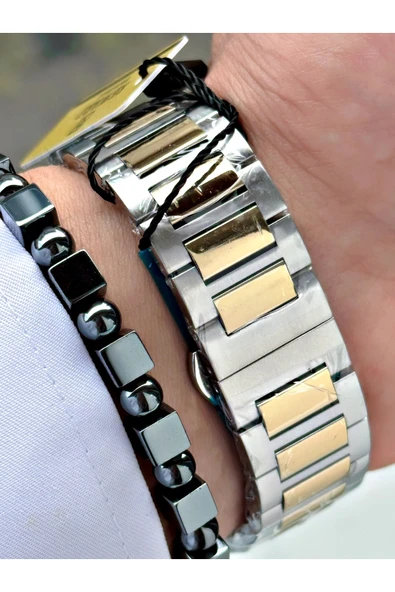 Reward Altın Gümüş Renk Fonksiyonlar Aktif Orjinal Erkek Kol Saati + BİLEKLİK HEDİYELİ - Resim 4