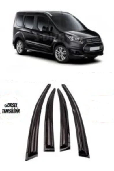 ROAL TUNİNG FORD CONNECT CAM RÜZGARLIĞI 4 PARÇA 2021 VE ÜZERİ Uyumlu ürün görseli