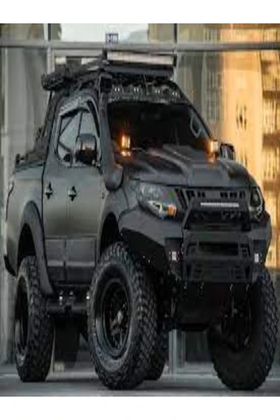 ROAL TUNİNG 2008-2022 MİTSUBİSHİ L200 DAKAR OFFROAD YAN BASAMAK LEDLİ - Resim 3