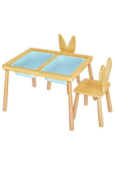 Duyusal Oyun Masası + 1 Sandalye ürün görseli