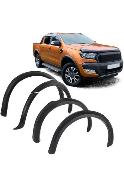 ROAL TUNİNG FORD RANGER T8 UYUMLU SLİM DODİK KAPLAMA KABARTMA 6 PARÇA (SENSÖRSÜZ) 2019-2022 UYUMLU ürün görseli